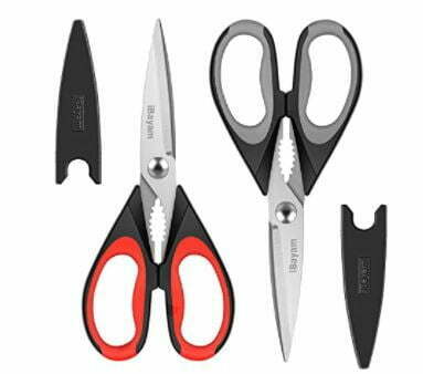 how to cut chicken breast into strips: iBayam Kitchen Scissors Heavy Duty