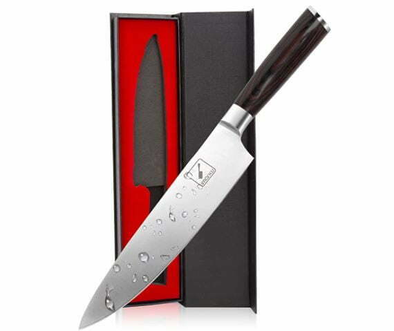 how to cut meat for jerky: imarku Chef Knife - Pro Kitchen Knife 8 Inch