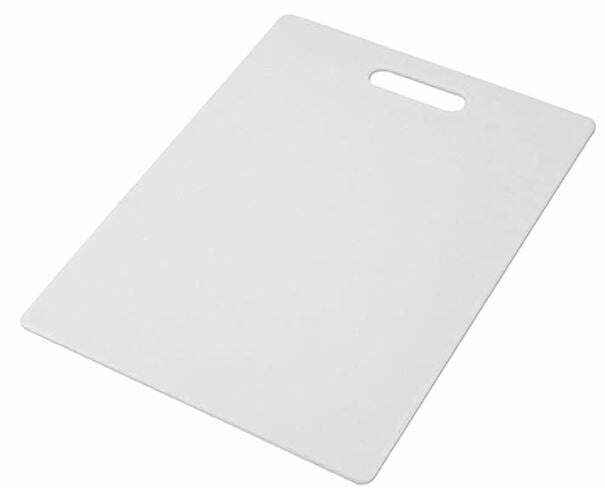 how to cut a kiwi: Farberware Plastic Cutting Board