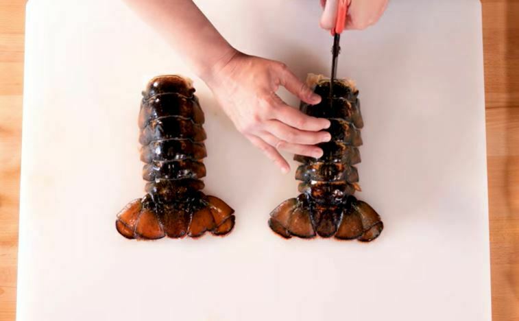 How to Cut a Lobster Tail