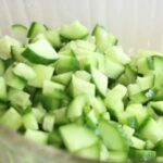 How to Dice Cucumber